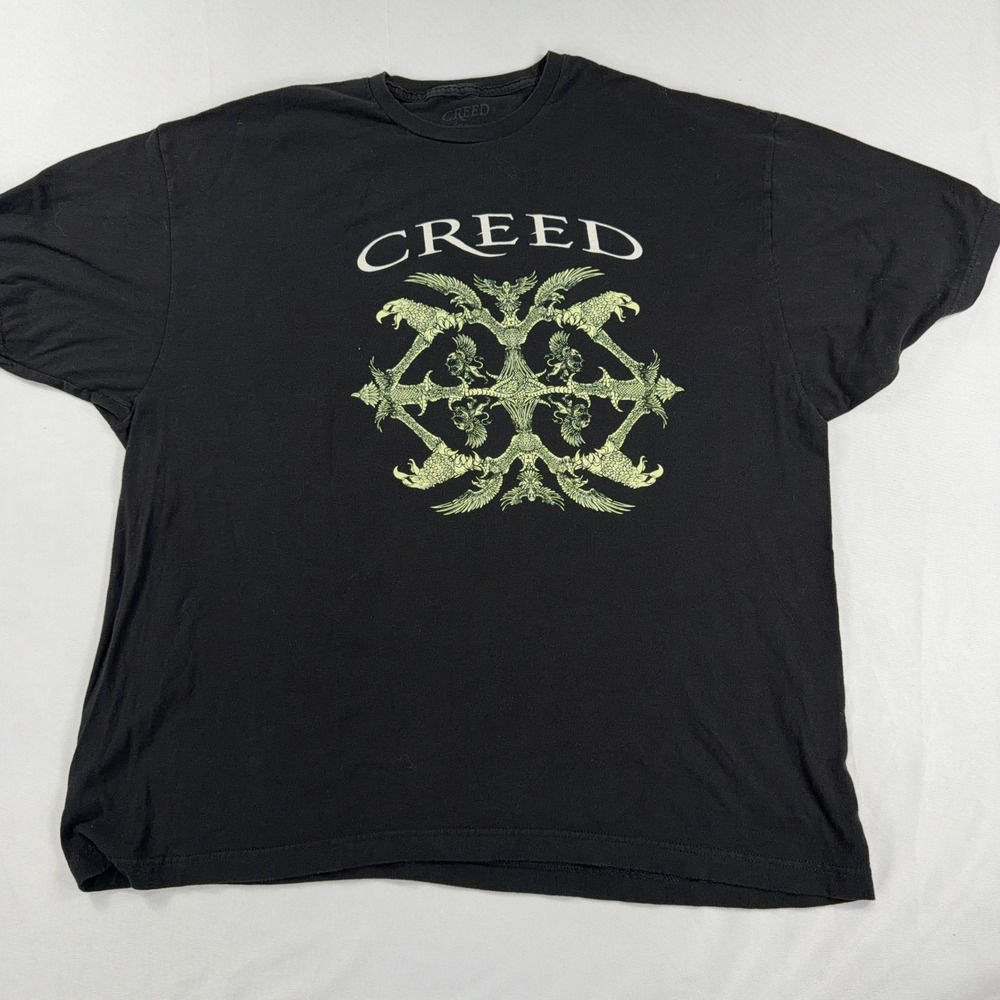 Creed T-Shirt Summer of '99 Tour 2024 North America Graphic Black Mens 3XL